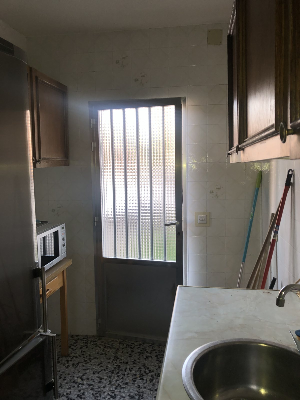 Cocina antes de la reforma en Las Rozas